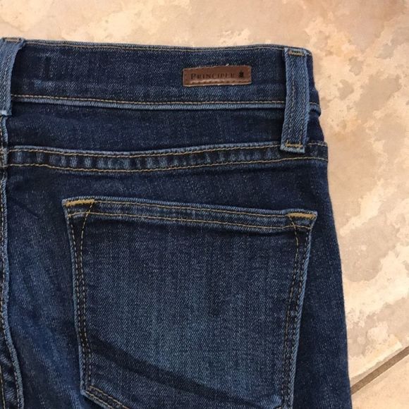 PRINCIPLE The Optimist Frayed Hem Cropped Jeans - Picture 10 of 10